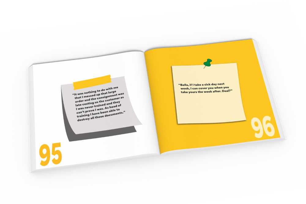 101 True Confessions Spread 5