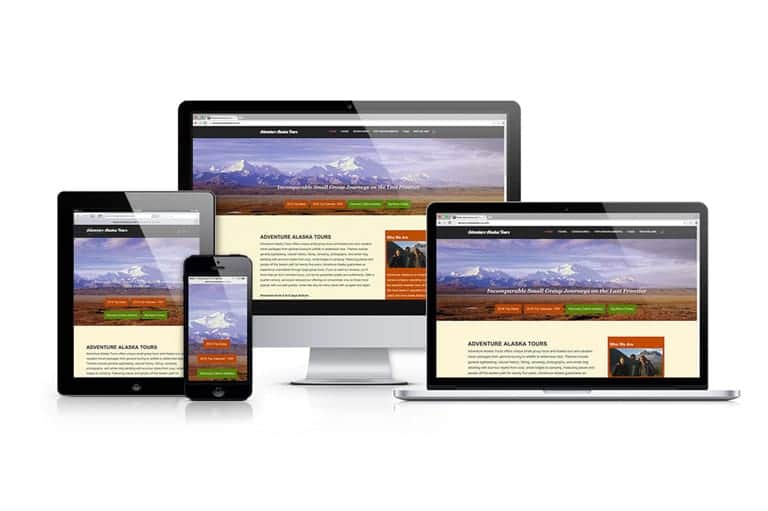 Adventure Alaska Tours Website